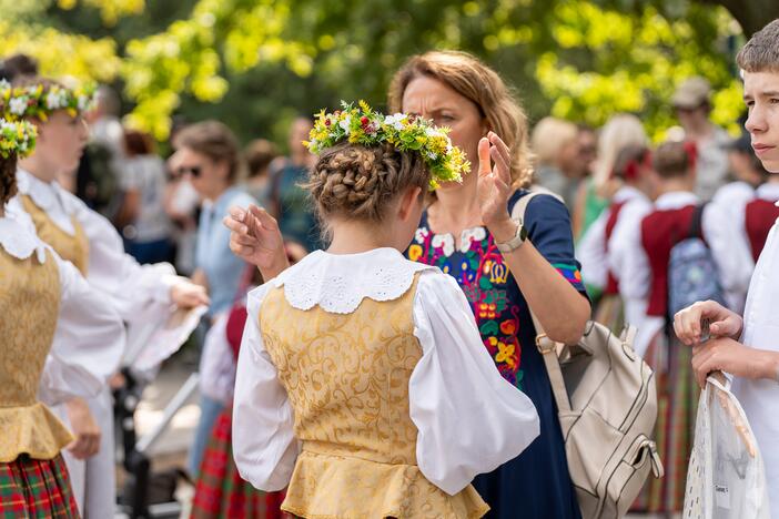 Kaune prasideda šimtmečio Lietuvos dainų šventė