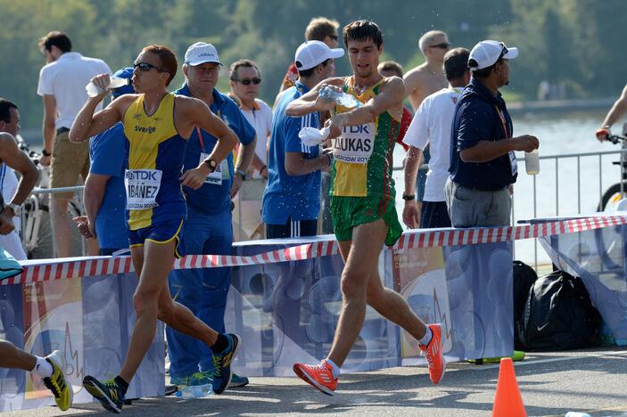 M. Žiūkas sportinio ėjimo varžybose Kinijoje užėmė aštuntą vietą