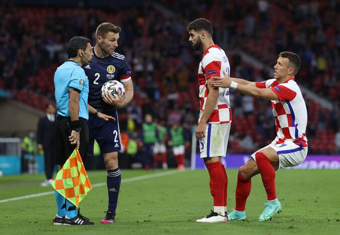 Europos futbolo čempionatas: Kroatija–Škotija 3:1