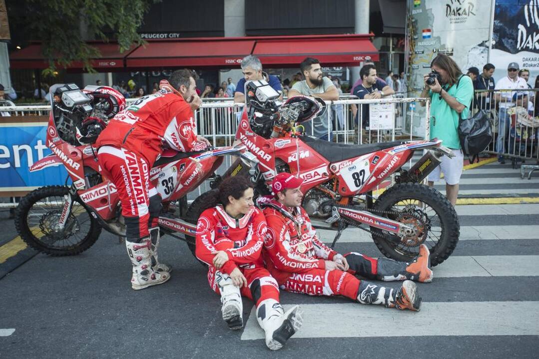 Dakaro ralio finišas