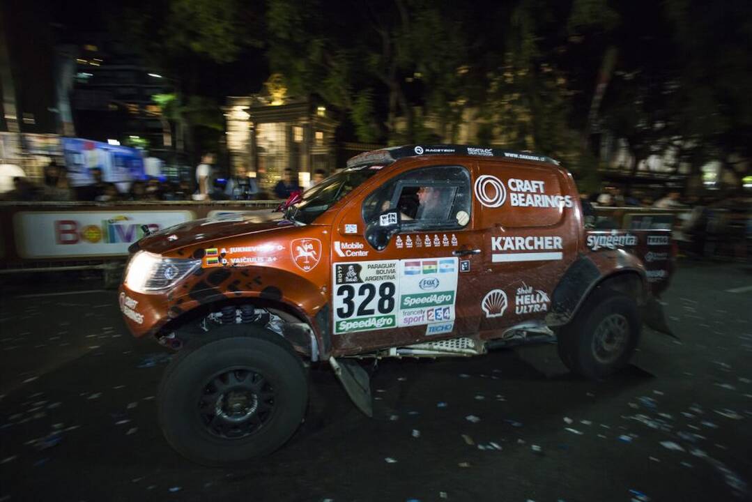 Dakaro ralio finišas