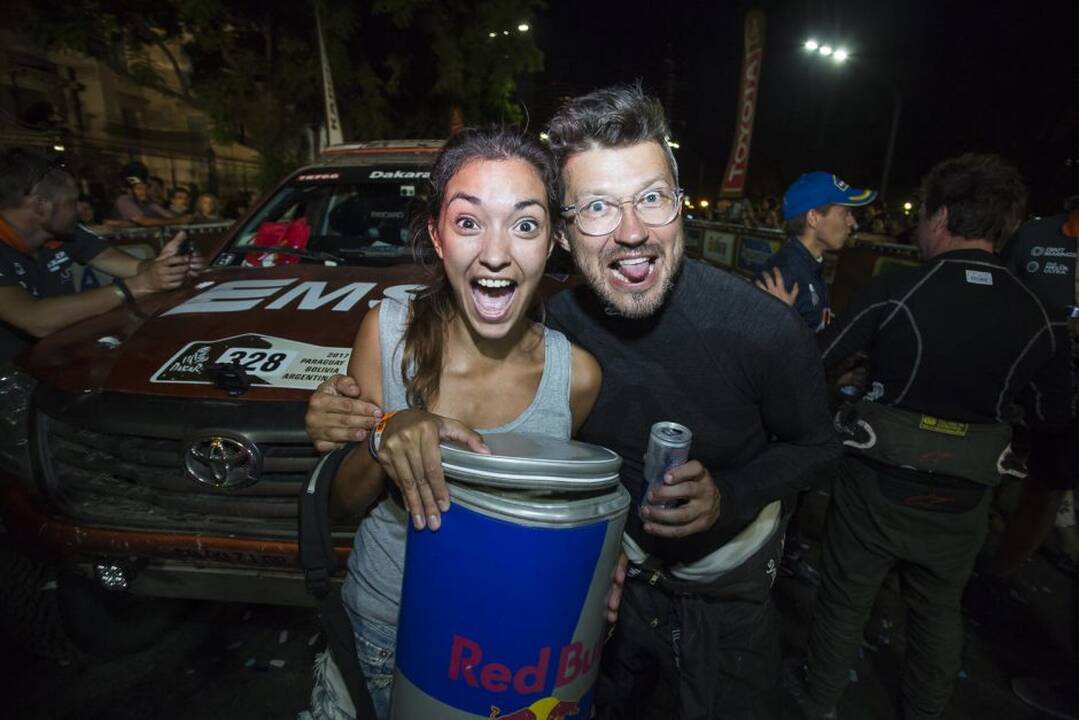 Dakaro ralio finišas