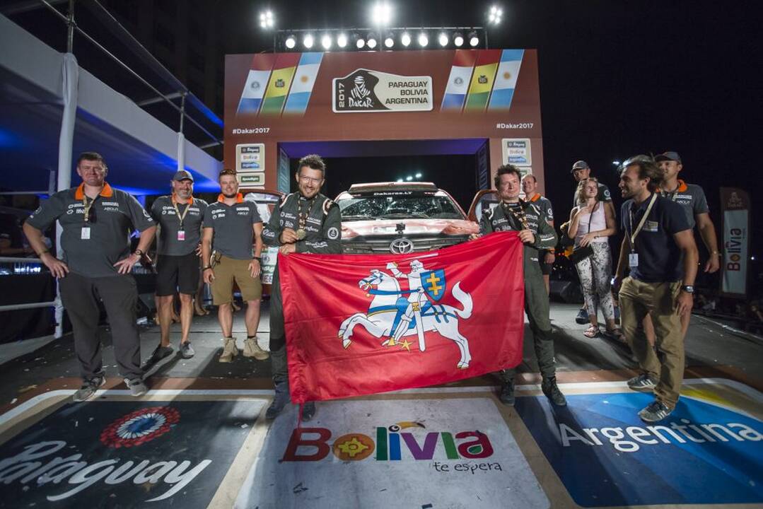 Dakaro ralio finišas