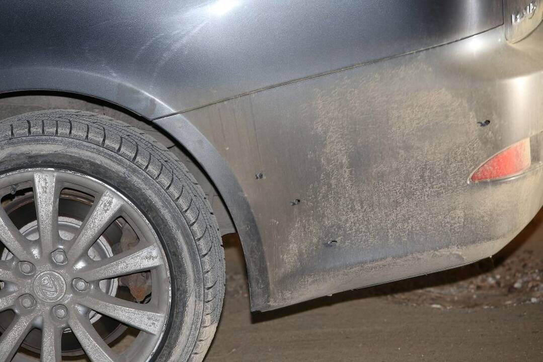 Policijai nestojusio automobilio gaudynės