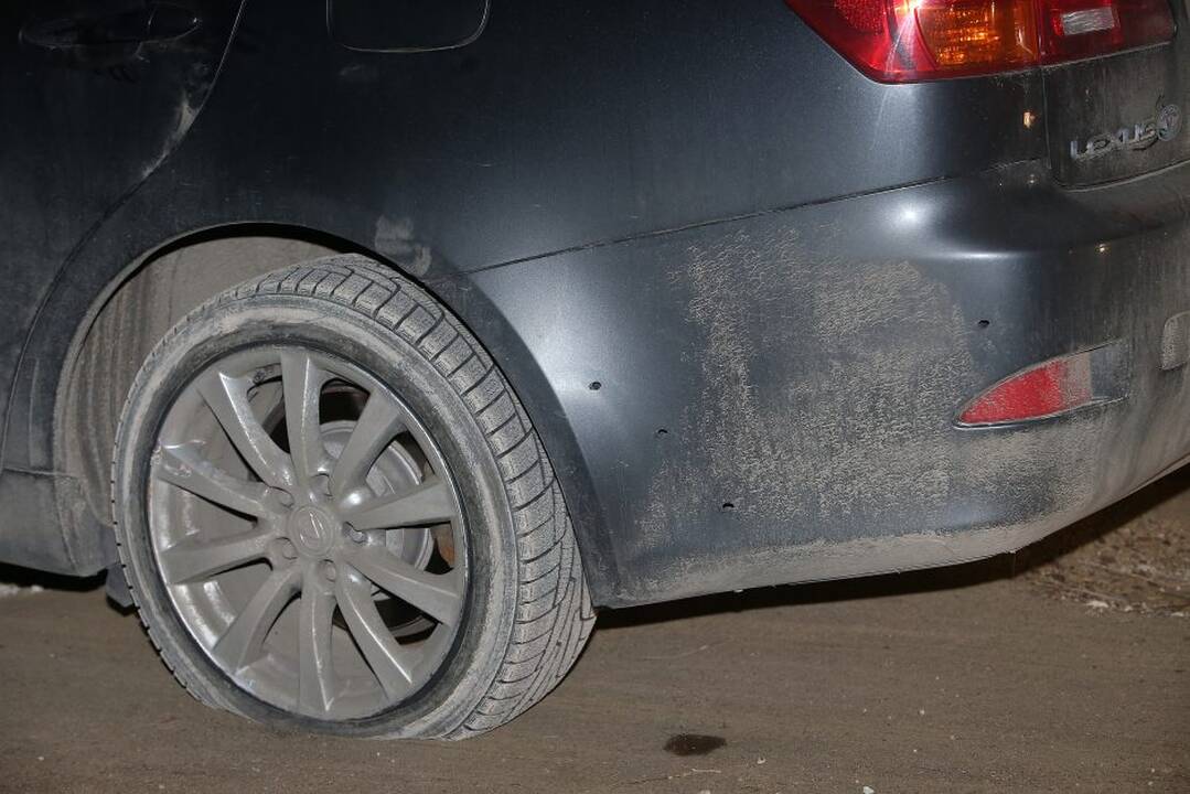 Policijai nestojusio automobilio gaudynės