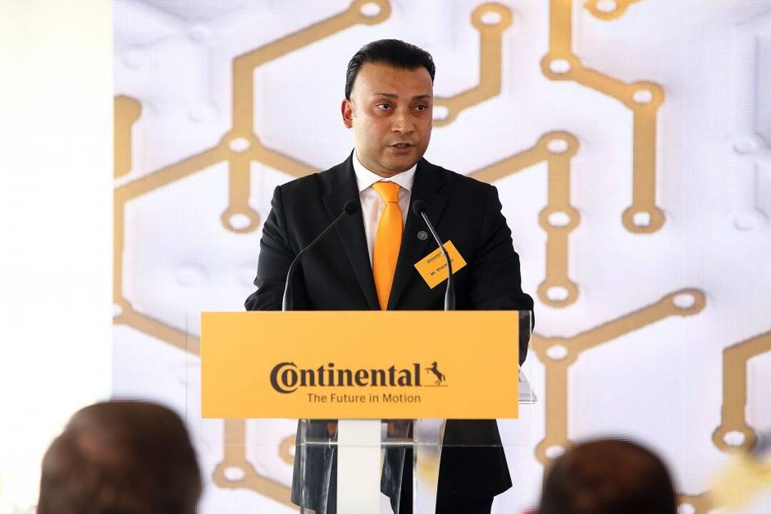 „Continental“ pradeda gamyklos statybas Kauno rajone