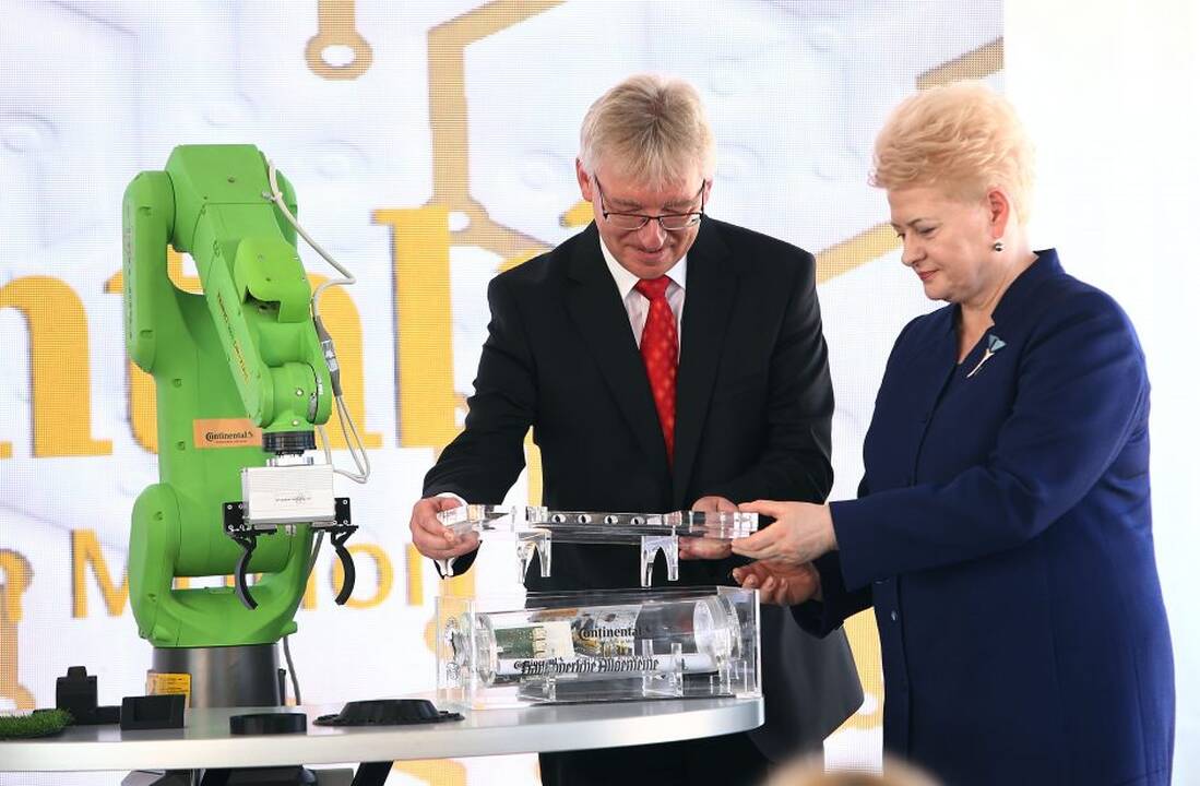„Continental“ pradeda gamyklos statybas Kauno rajone
