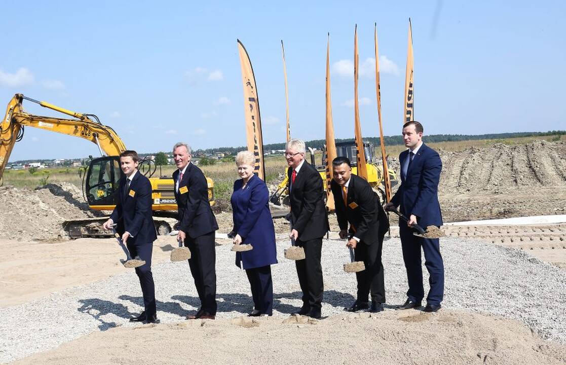 „Continental“ pradeda gamyklos statybas Kauno rajone