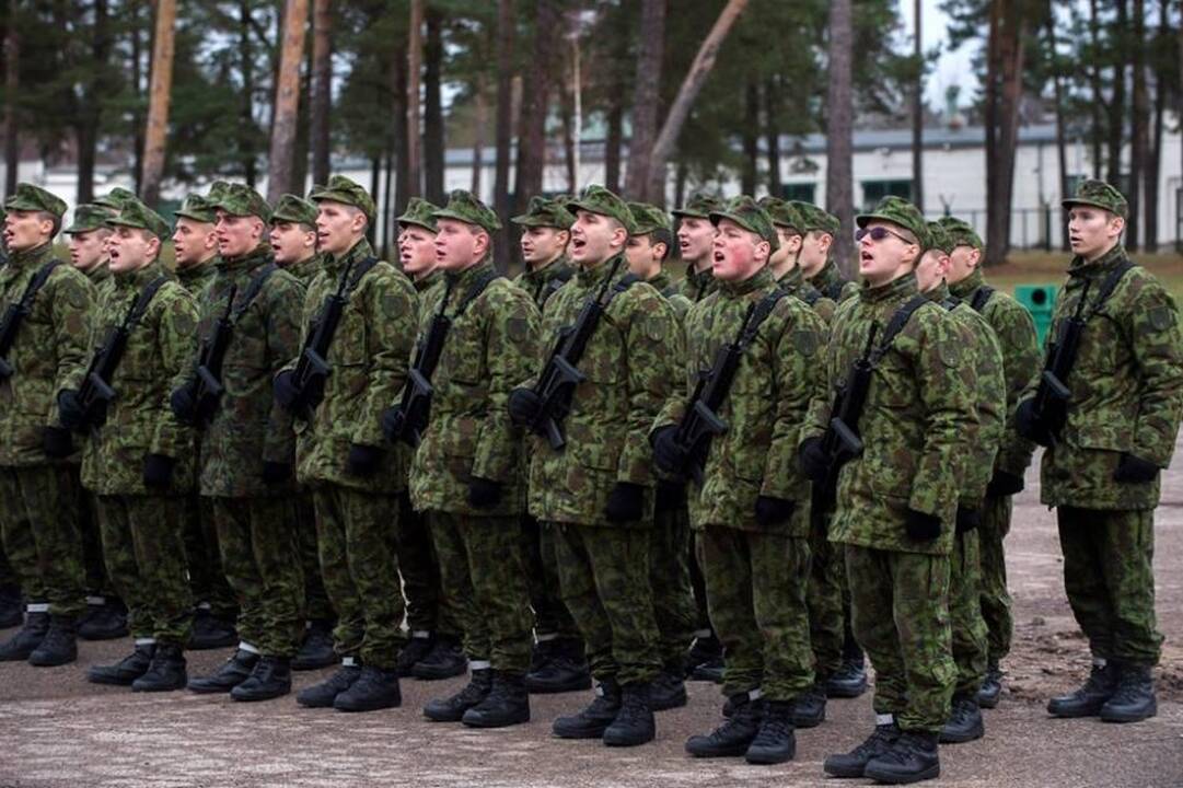 Šauktinių priesaikos ceremonija Rukloje