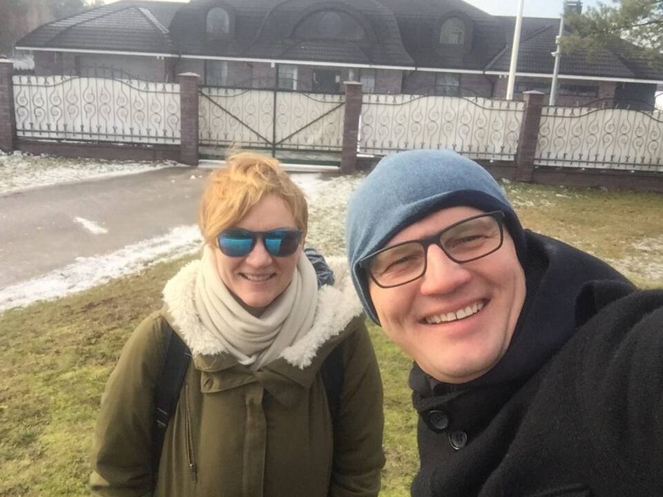 Edmundas Jakilaitis ir Rasa Jakilaitienė