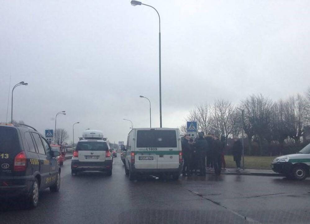 Automobilių avarija Klaipėdoje