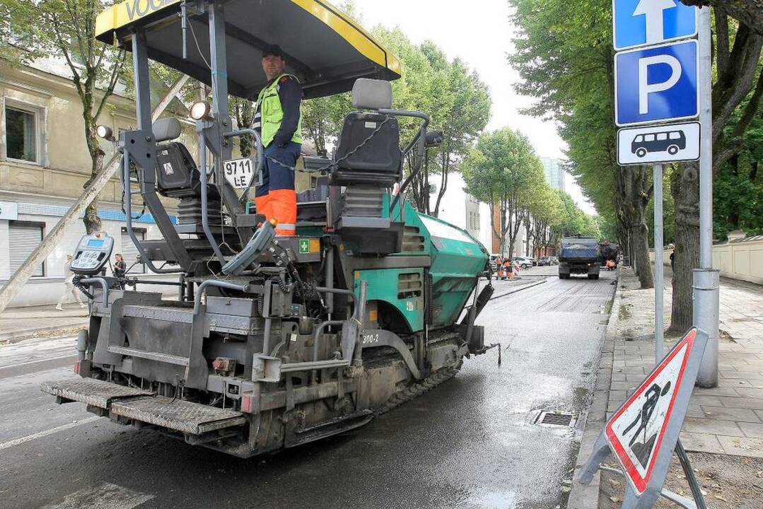 Baigiama įrengti laikinoji autobusų stotis