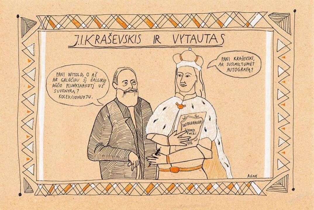 Vilniečių komiksuose – istorinių asmenybių susitikimai