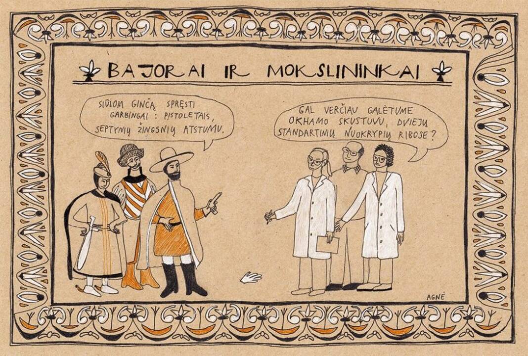 Vilniečių komiksuose – istorinių asmenybių susitikimai