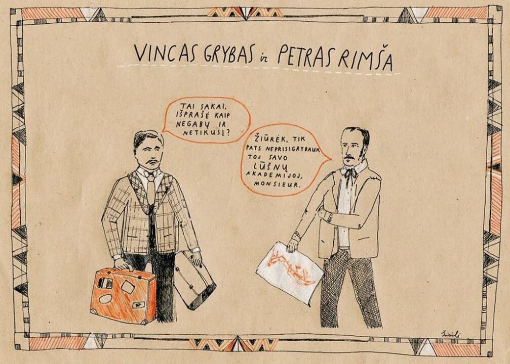 Vilniečių komiksuose – istorinių asmenybių susitikimai