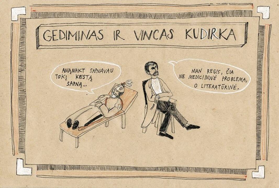 Vilniečių komiksuose – istorinių asmenybių susitikimai
