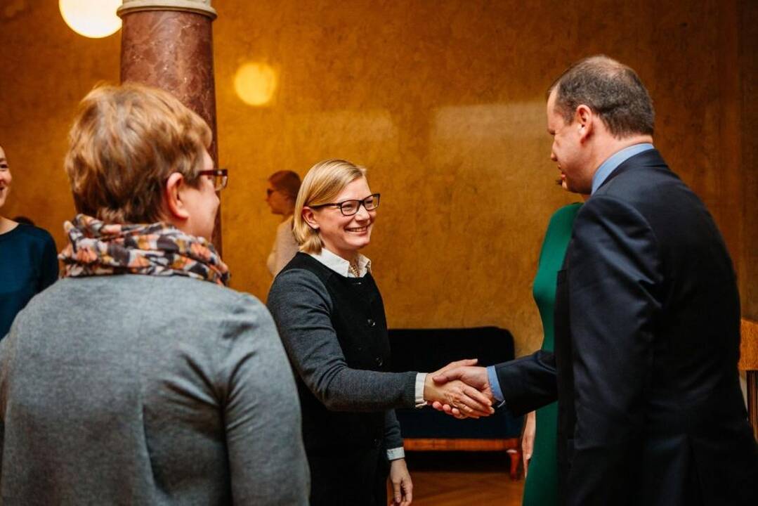 S. Skvernelis susitiko su Estijos prezidente