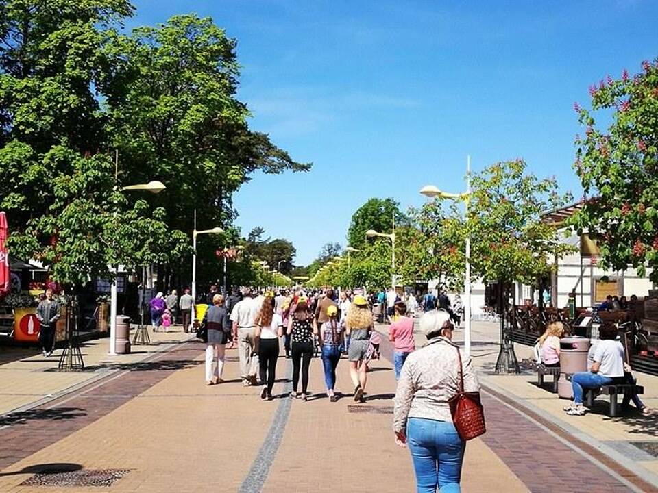 Palanga pasitinka vasarą