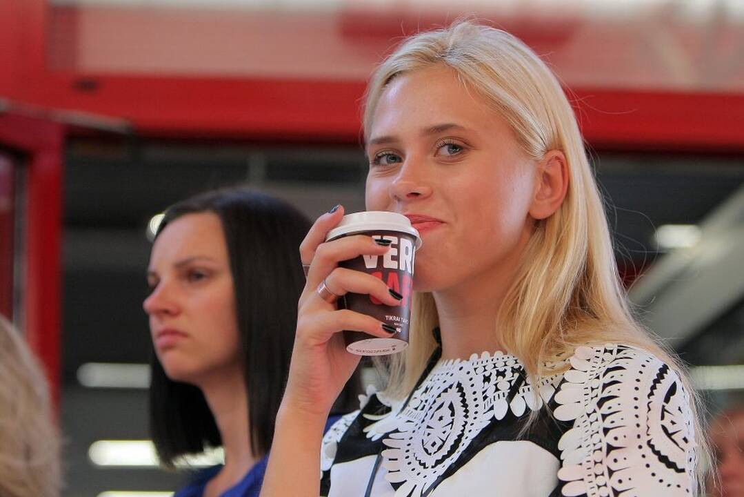 Šeštadienį Kaune, prekybos miestelyje „Urmas“ vyko šventė „Mados rampa“.