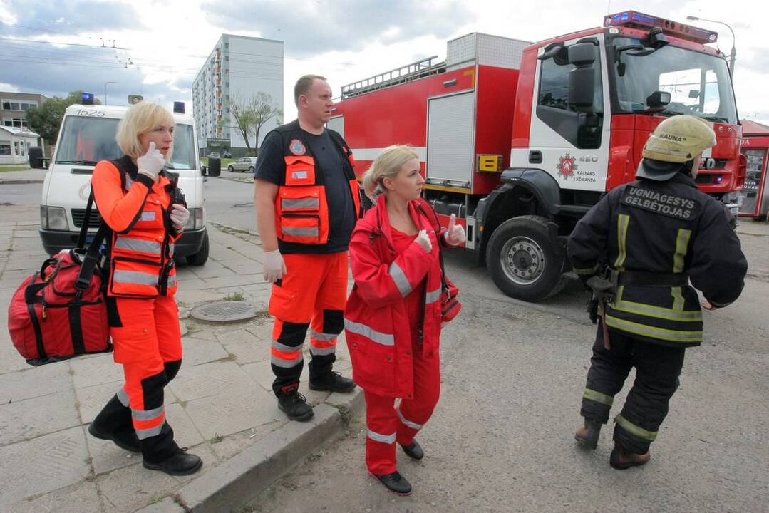 Stambesnių nelaimių metu svarbiausia koordinuoti veiksmus tarp tarnybų.
