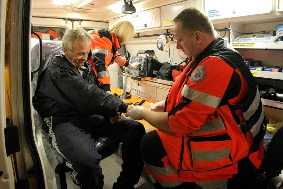 Skubioji diagnostika.