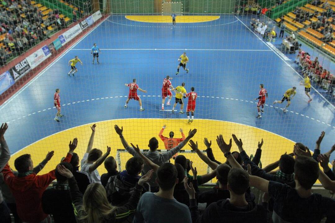 Europos vyrų rankinio čempionato atrankos rungtynėse lietuviai sužaidė lygiosiomis su slovakais.