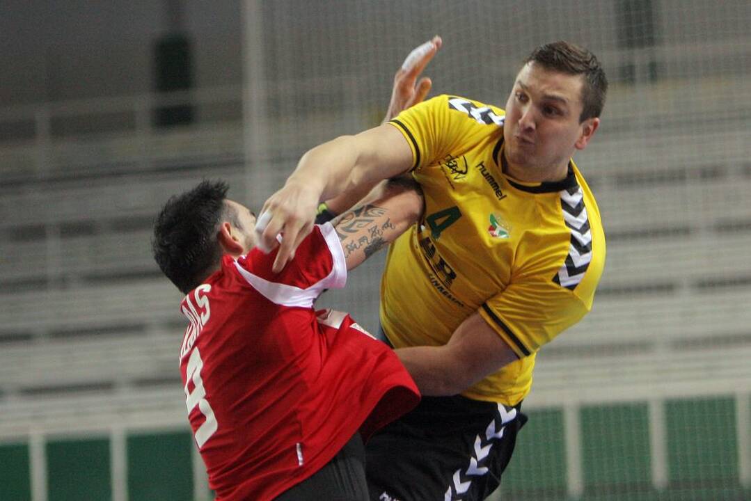 Europos vyrų rankinio čempionato atrankos rungtynėse lietuviai sužaidė lygiosiomis su slovakais.