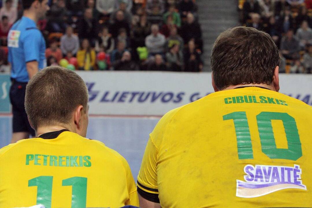 Europos vyrų rankinio čempionato atrankos rungtynėse lietuviai sužaidė lygiosiomis su slovakais.