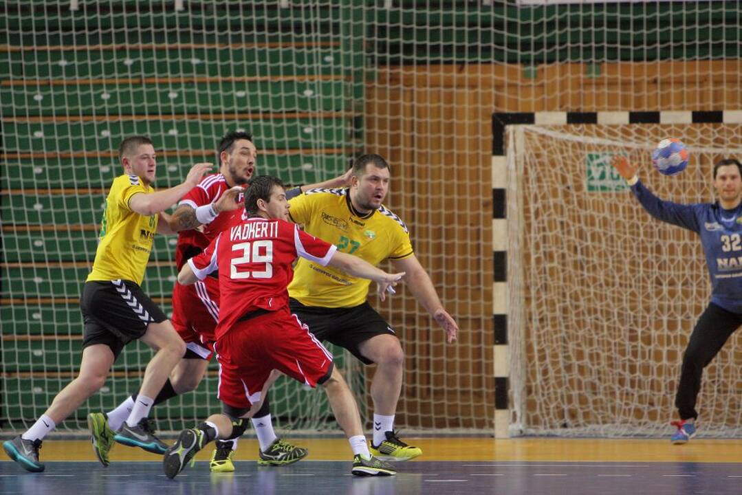 Europos vyrų rankinio čempionato atrankos rungtynėse lietuviai sužaidė lygiosiomis su slovakais.