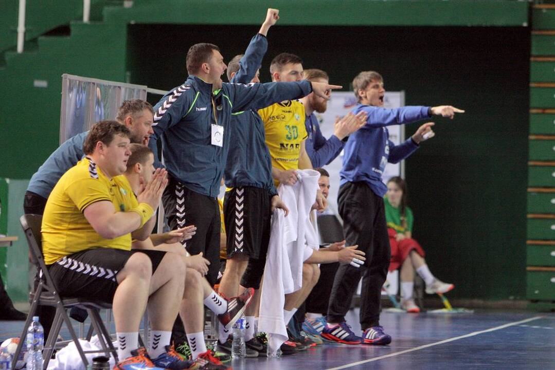 Europos vyrų rankinio čempionato atrankos rungtynėse lietuviai sužaidė lygiosiomis su slovakais.