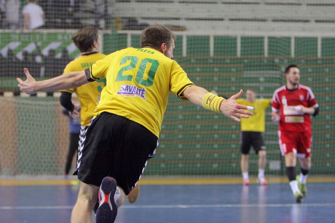 Europos vyrų rankinio čempionato atrankos rungtynėse lietuviai sužaidė lygiosiomis su slovakais.