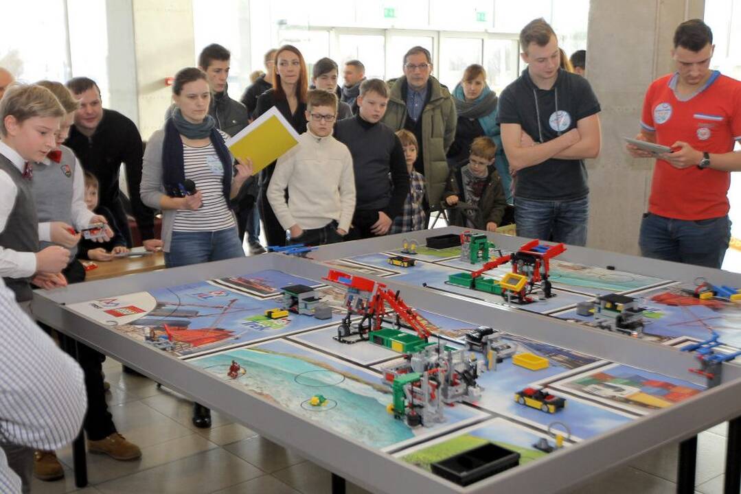 Vaikų robotų olimpiados „Robotiada“, Kauno regioninės varžybos.