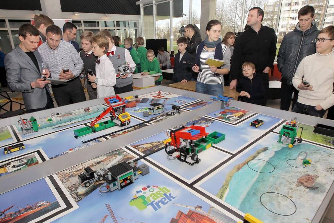 Vaikų robotų olimpiados „Robotiada“, Kauno regioninės varžybos.