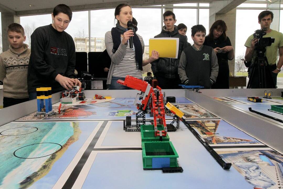 Vaikų robotų olimpiados „Robotiada“, Kauno regioninės varžybos.