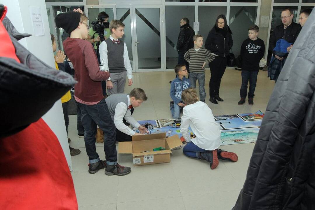 Vaikų robotų olimpiados „Robotiada“, Kauno regioninės varžybos.