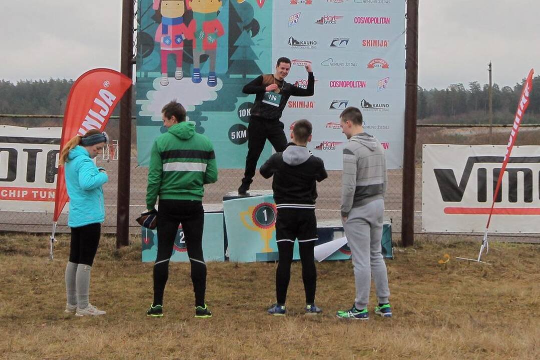 Kačerginėje, Nemuno žiedo lenktynių trasoje vyko bėgimas „Pagauk Valentiną“.