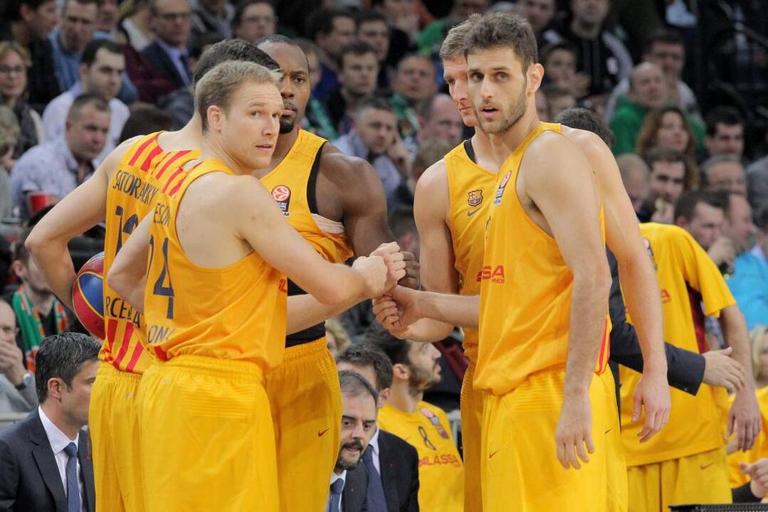 Eurolyga: Kauno „Žalgiris“ – FC „Barcelona“ 59:66.