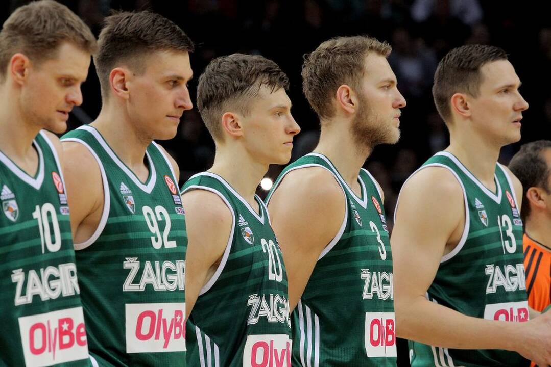 Eurolyga: Kauno „Žalgiris“ – FC „Barcelona“ 59:66.