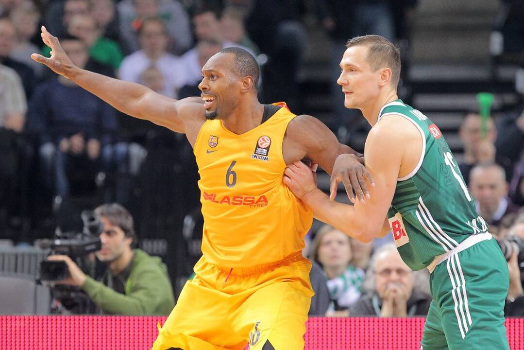Eurolyga: Kauno „Žalgiris“ – FC „Barcelona“ 59:66.