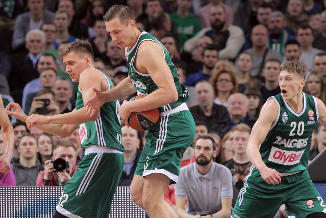 Eurolyga: Kauno „Žalgiris“ – FC „Barcelona“ 59:66.