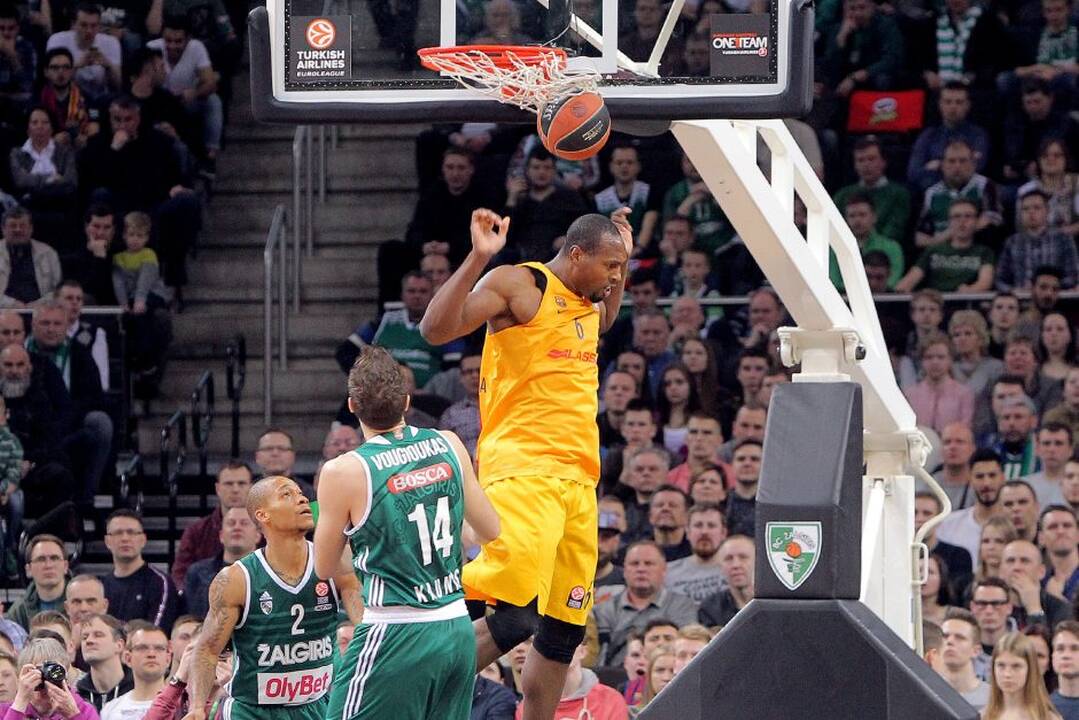Eurolyga: Kauno „Žalgiris“ – FC „Barcelona“ 59:66.