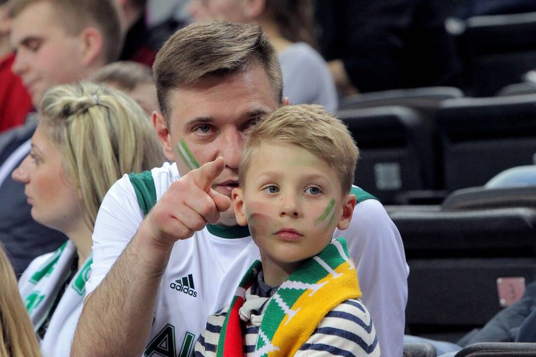 Eurolyga: Kauno „Žalgiris“ – FC „Barcelona“ 59:66.