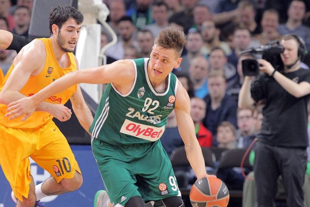 Eurolyga: Kauno „Žalgiris“ – FC „Barcelona“ 59:66.