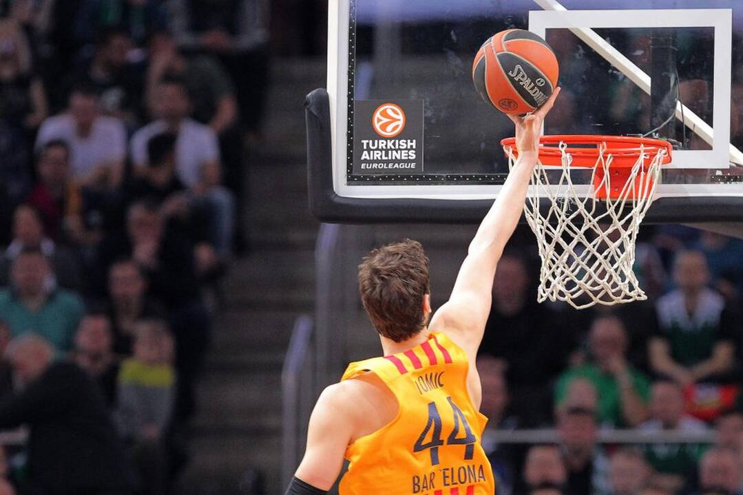 Eurolyga: Kauno „Žalgiris“ – FC „Barcelona“ 59:66.