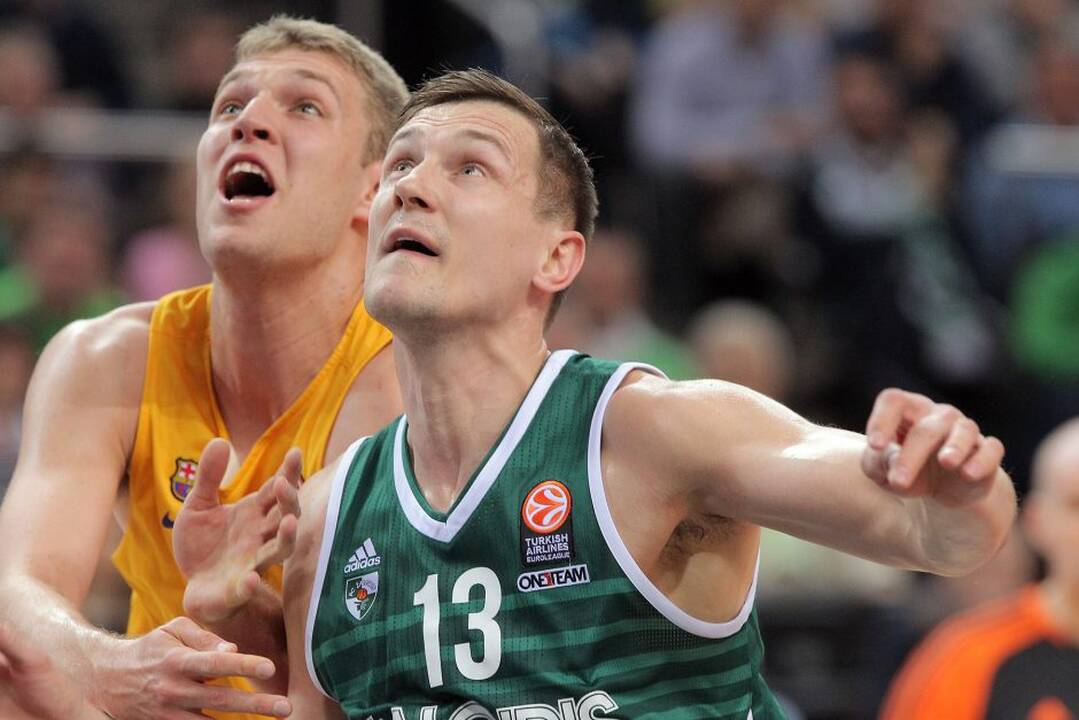 Eurolyga: Kauno „Žalgiris“ – FC „Barcelona“ 59:66.