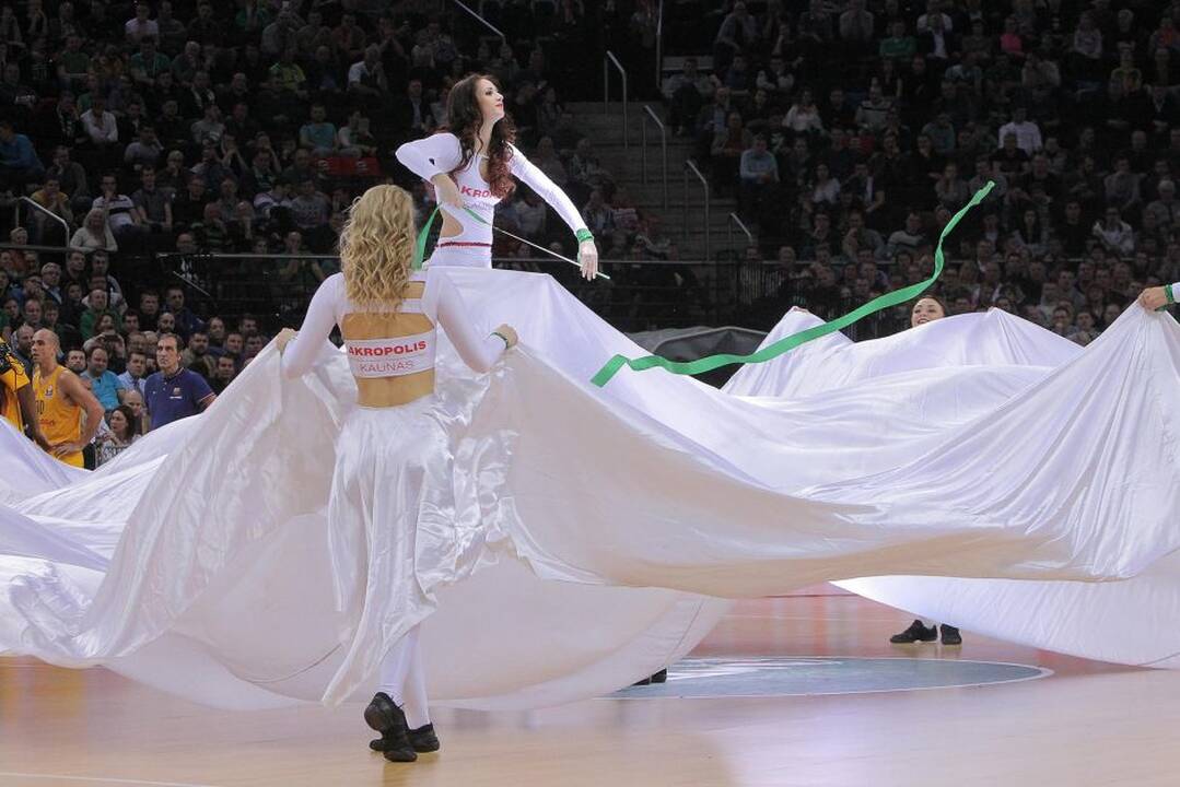Eurolyga: Kauno „Žalgiris“ – FC „Barcelona“ 59:66.