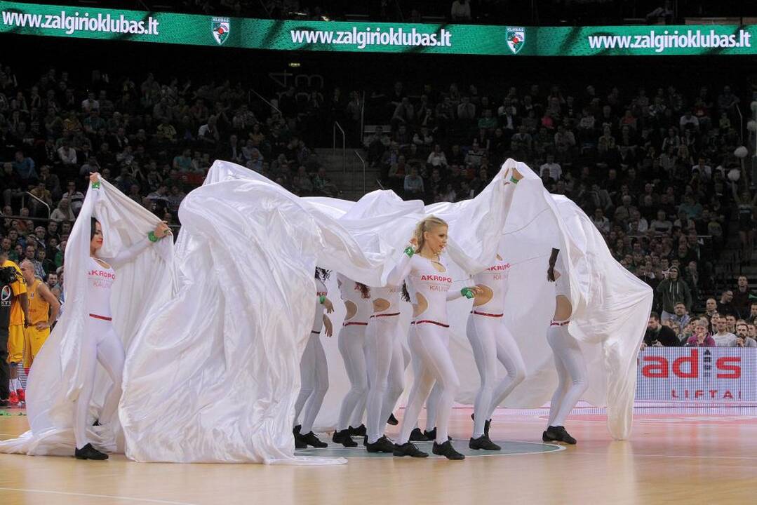 Eurolyga: Kauno „Žalgiris“ – FC „Barcelona“ 59:66.