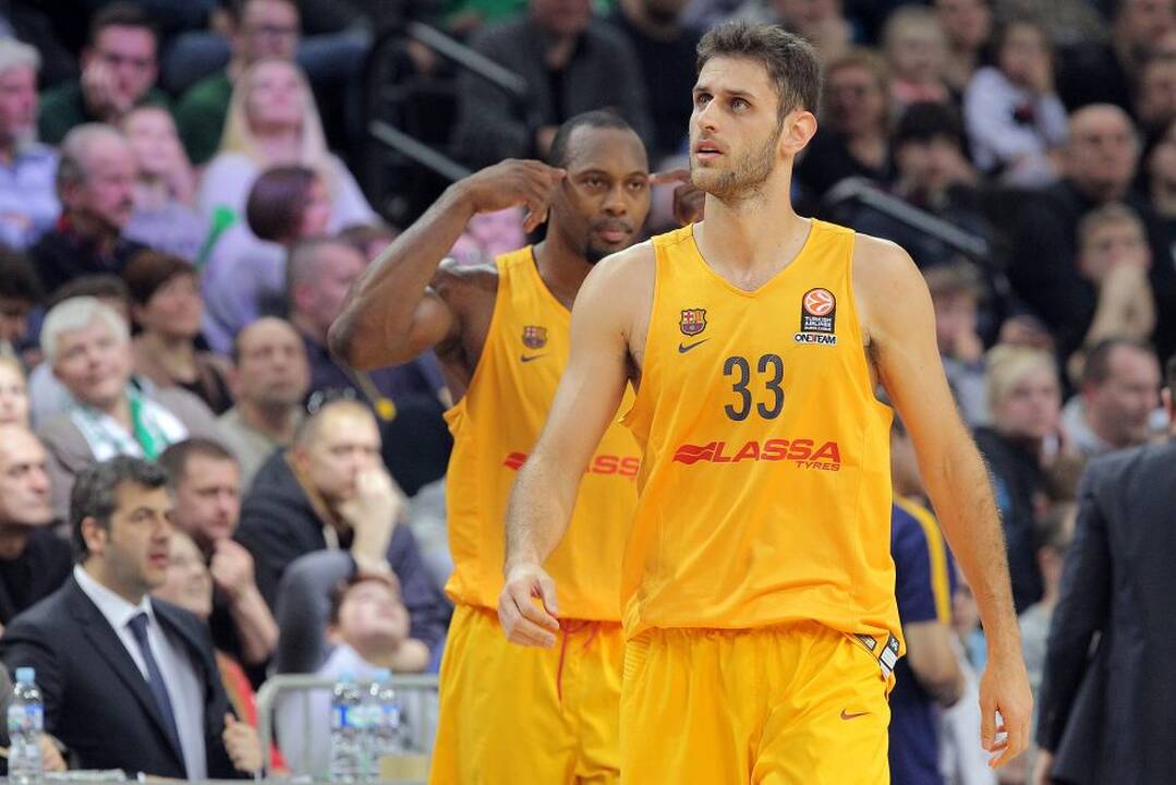 Eurolyga: Kauno „Žalgiris“ – FC „Barcelona“ 59:66.