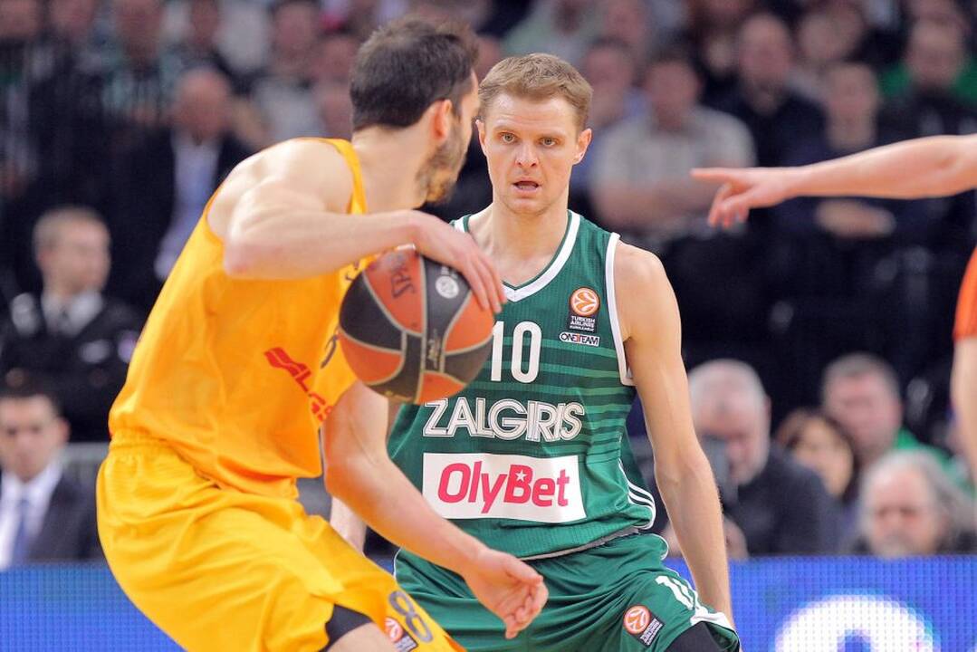 Eurolyga: Kauno „Žalgiris“ – FC „Barcelona“ 59:66.