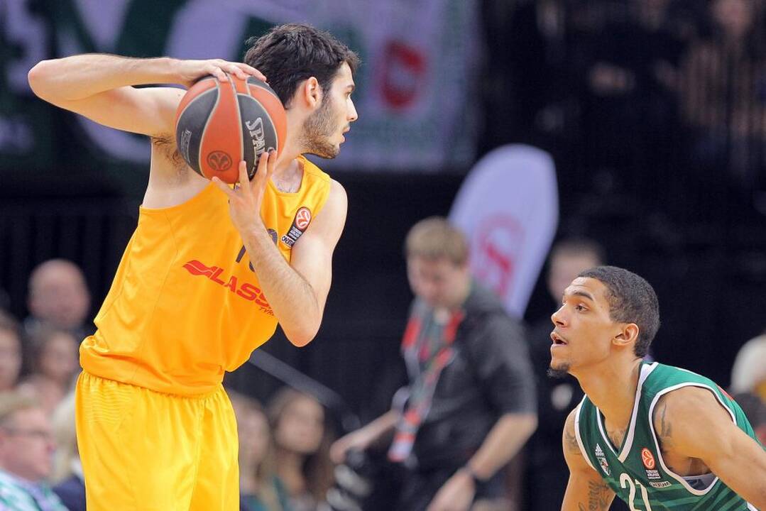 Eurolyga: Kauno „Žalgiris“ – FC „Barcelona“ 59:66.